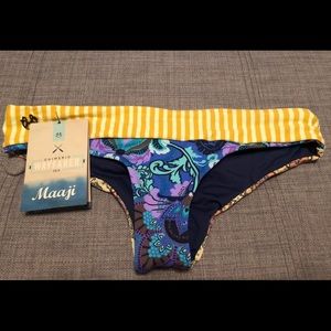 Maaji Scrunch Bikini Bottom Sz S